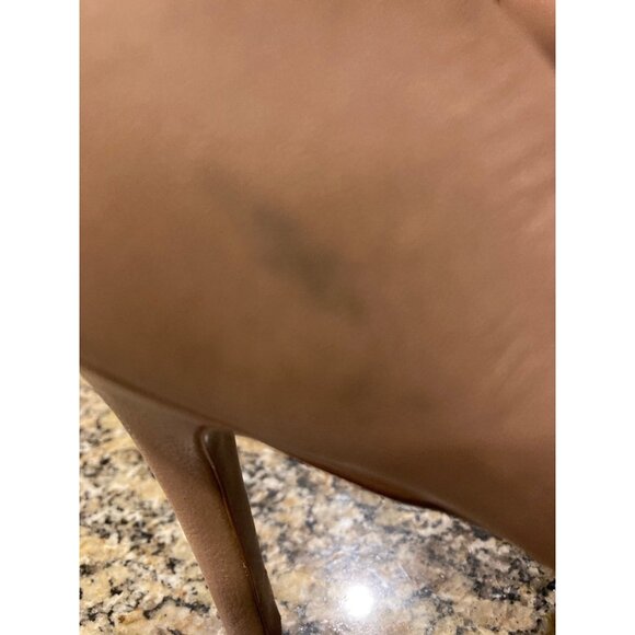 Authentic Coach Tan and Black Leather Pumps Size 10 MSRP $225 - Picture 8 of 9